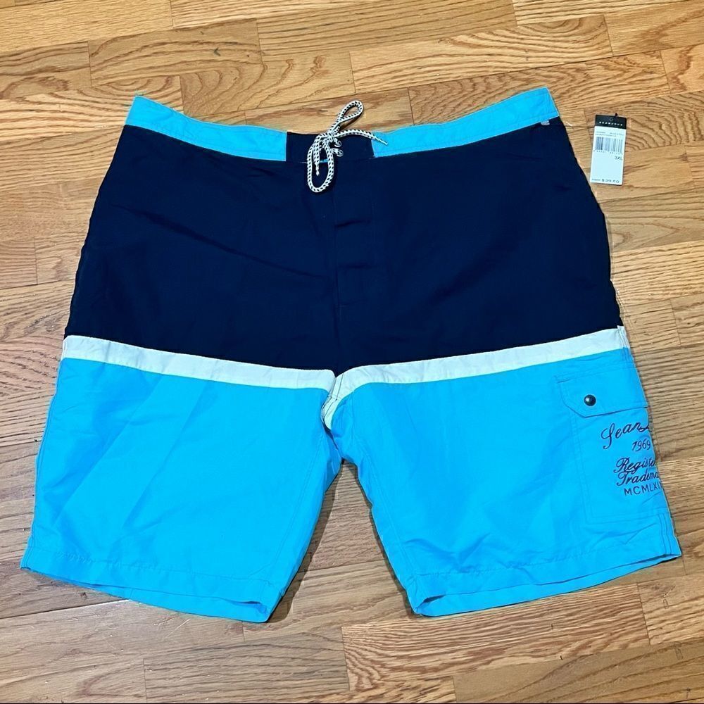 SEAN JOHN board shorts built in mesh underwear,cargo & back pocket Men’s 3xl NWT